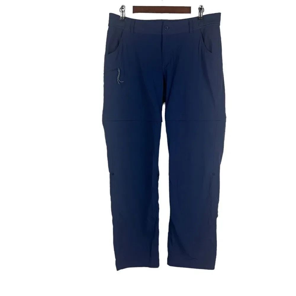 Bass Pro Shops Worldwide Sportsman Blue Convertible Pants Size 12